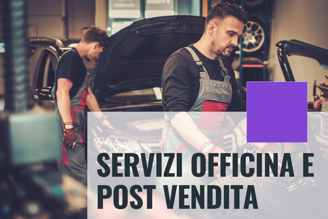 Servizi post vendita